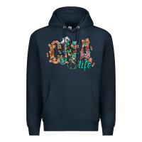Navy cna life Premium Hoodie - RacoonDesign