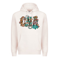 Pale Pink cna life Premium Hoodie - RacoonDesign