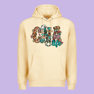 Cna Life Premium Hoodie Designed By Racoondesign