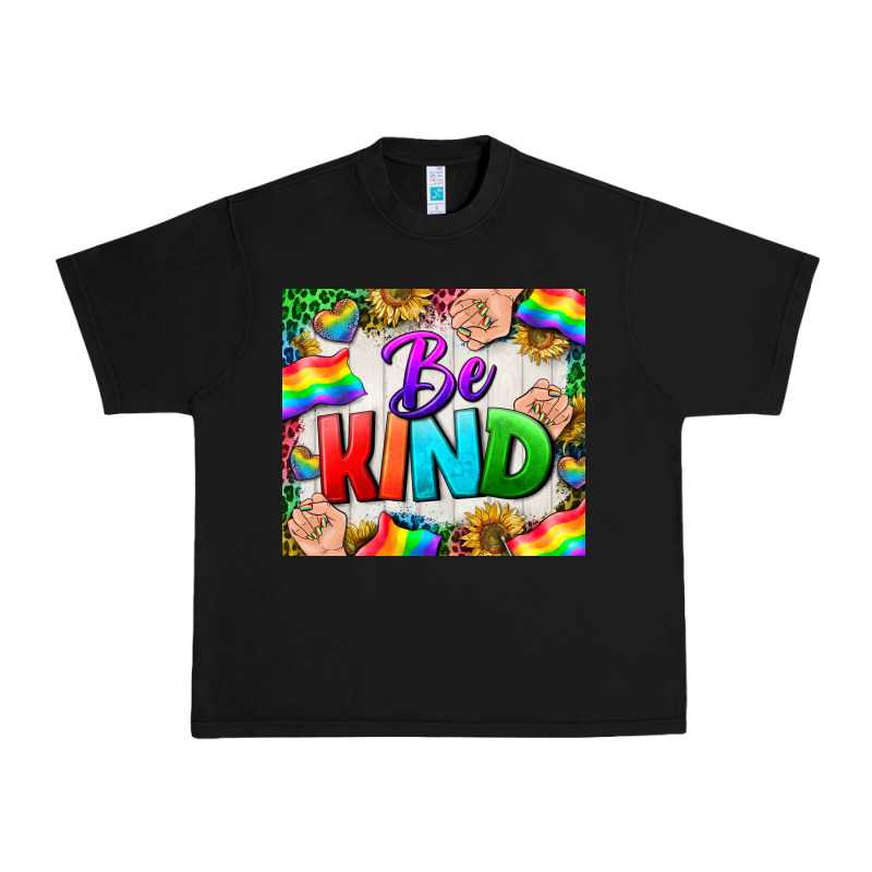 Western Be Kind Lgbtq Tumbler Urban Heavy Tee by BundleAndBundleShop | Teevron