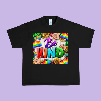 Western Be Kind Lgbtq Tumbler Urban Heavy Tee Designed By Bundleandbundleshop