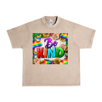 French Oak Western Be Kind LGBTQ Tumbler Urban Heavy Tee - BundleAndBundleShop
