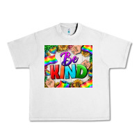 Lunar Rock Western Be Kind LGBTQ Tumbler Urban Heavy Tee - BundleAndBundleShop