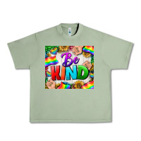 Oil Green Western Be Kind LGBTQ Tumbler Urban Heavy Tee - BundleAndBundleShop