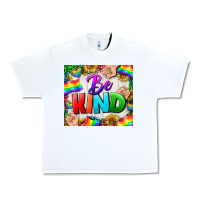 White Western Be Kind LGBTQ Tumbler Urban Heavy Tee - BundleAndBundleShop