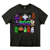 Asphalt boo halloween Heavy Core Tee - CowGirlArtShop