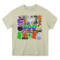 Mossy boo halloween Heavy Core Tee - CowGirlArtShop