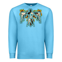 Ocean Blue thuhderbird Premium Sweatshirt - JahusDesignShop
