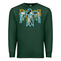 Sports Green thuhderbird Premium Sweatshirt - JahusDesignShop