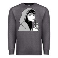 Charcoal Heather Tori Heart Spring Heartstopper Premium Sweatshirt - linhVisuals