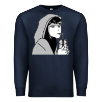 Navy Tori Heart Spring Heartstopper Premium Sweatshirt - linhVisuals