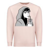 Pale Pink Tori Heart Spring Heartstopper Premium Sweatshirt - linhVisuals