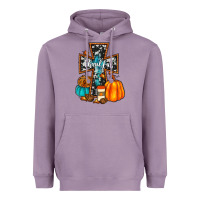 Lavender thankful cross Heavyweight Hoodie - JahusDesignShop