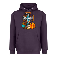 Plum thankful cross Heavyweight Hoodie - JahusDesignShop