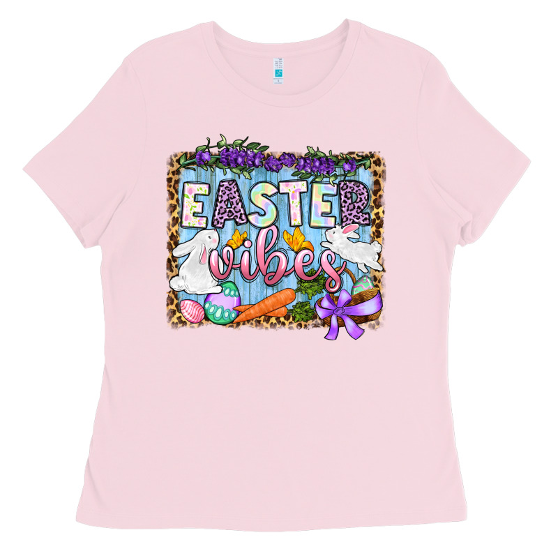 Easter Vibes Ladies Tee by OliviaCreatesArt | Teevron