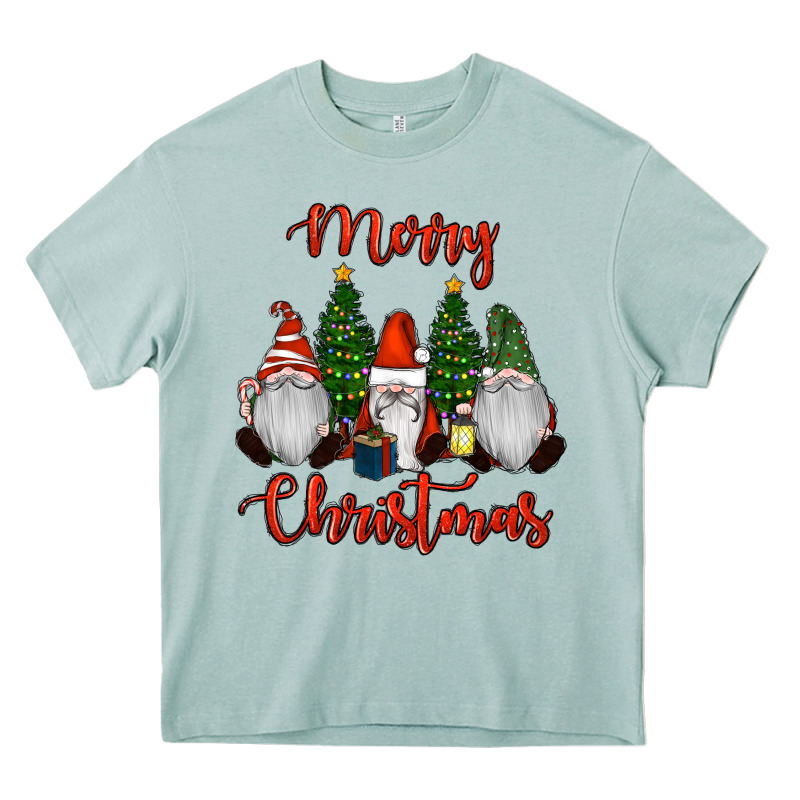 Merry Christmas Gnomes Heavy Core Tee by RanaPortraitStore | Teevron