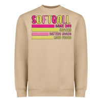 Mushroom retro softball png Heavyweight Sweatshirt - JahusDesignShop