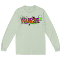 Matcha halloween nurse Long Sleeve Tee - BundleAndBundleShop