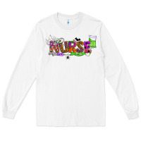White halloween nurse Long Sleeve Tee - BundleAndBundleShop