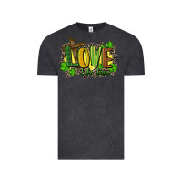 Vintage Black love like jesus st. patricks Vintage Tee - FaDigitalArtStudio