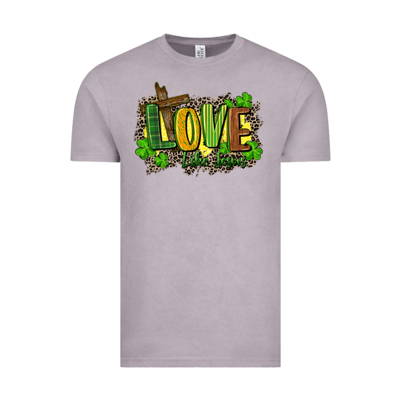 Love Like Jesus St. Patricks Vintage Tee by FaDigitalArtStudio | Teevron
