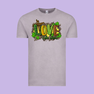 Love Like Jesus St. Patricks Vintage Tee Designed By Fadigitalartstudio