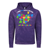 Cloud Purple Wear Blue For My Brother Autism Vintage Hoodie - CowhideDigitalArt