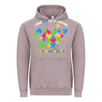 Vintage Zinc Wear Blue For My Brother Autism Vintage Hoodie - CowhideDigitalArt