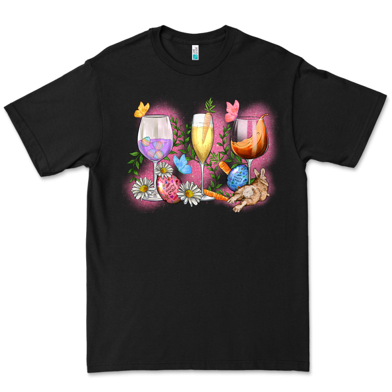 Easter Wine Glasses  Easter Day Premium Tee by CowGirlArtShop | Teevron