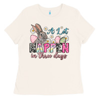 Bone Easter Day A lot can happen in three days Ladies Tee - OliviaCreatesArt