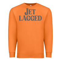 Carrot jet lagged cute world traveler & funny vacation pullover hoodie Premium Sweatshirt - linhVisuals