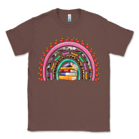 Chestnut teacher pen apple books rainbow Classic Tee - Artiststas