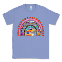 Colony Blue teacher pen apple books rainbow Classic Tee - Artiststas