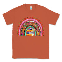 Copper teacher pen apple books rainbow Classic Tee - Artiststas
