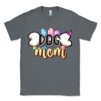 Charcoal Heather Easter Dog Mom Easter Day Classic Tee - CowGirlArtShop