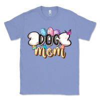 Colony Blue Easter Dog Mom Easter Day Classic Tee - CowGirlArtShop