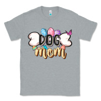 Heather Grey Easter Dog Mom Easter Day Classic Tee - CowGirlArtShop