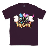 Plum Easter Dog Mom Easter Day Classic Tee - CowGirlArtShop