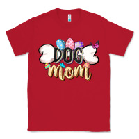 Red Easter Dog Mom Easter Day Classic Tee - CowGirlArtShop