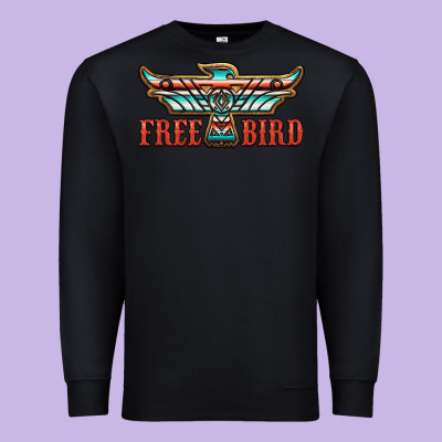 Thunderbird Free Bird Premium Sweatshirt Designed By Jahusdesignshop