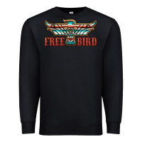 Black thunderbird free bird Premium Sweatshirt - JahusDesignShop