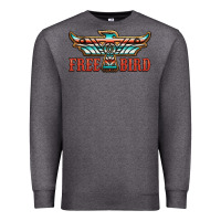 Charcoal Heather thunderbird free bird Premium Sweatshirt - JahusDesignShop