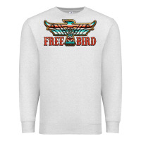 Oatmeal Heather thunderbird free bird Premium Sweatshirt - JahusDesignShop