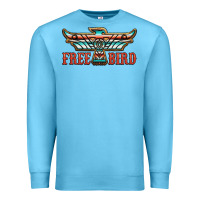 Ocean Blue thunderbird free bird Premium Sweatshirt - JahusDesignShop