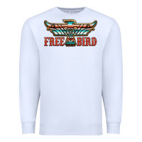 White thunderbird free bird Premium Sweatshirt - JahusDesignShop