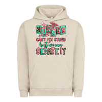 Pigment French Oak nurses cant fix stupid but we can sedate it Urban Hoodie - RanaPortraitStore