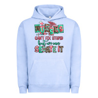 Pigment Grape Ice nurses cant fix stupid but we can sedate it Urban Hoodie - RanaPortraitStore