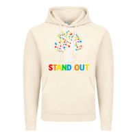 Vintage Artic Why Fit In Autism Awareness Vintage Hoodie - CowhideDigitalArt