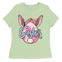 Matcha Easter egg Ladies Tee - OliviaCreatesArt