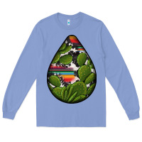 Colony Blue mexican teardrop  5 Long Sleeve Tee - BundleAndBundleShop